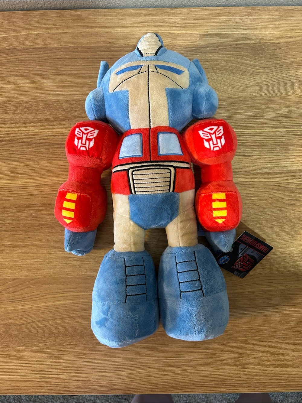 Universal Studios Optimus Prime Plush - Blue, Red & Tan